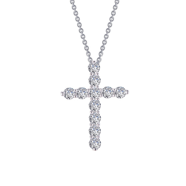 1.87 CTW Cross Necklace