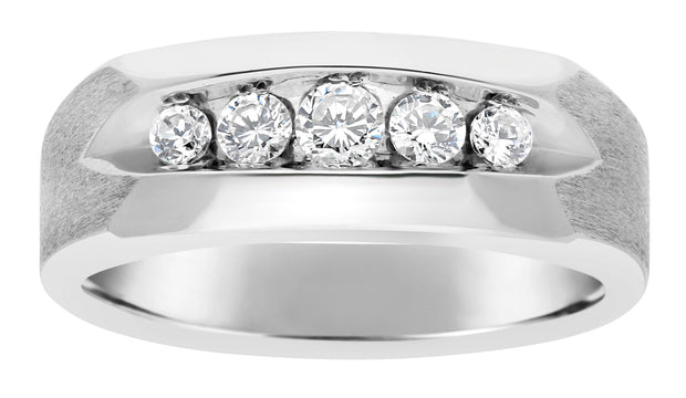 18K White Gold 1 ct tw Fashion Diamond Ring