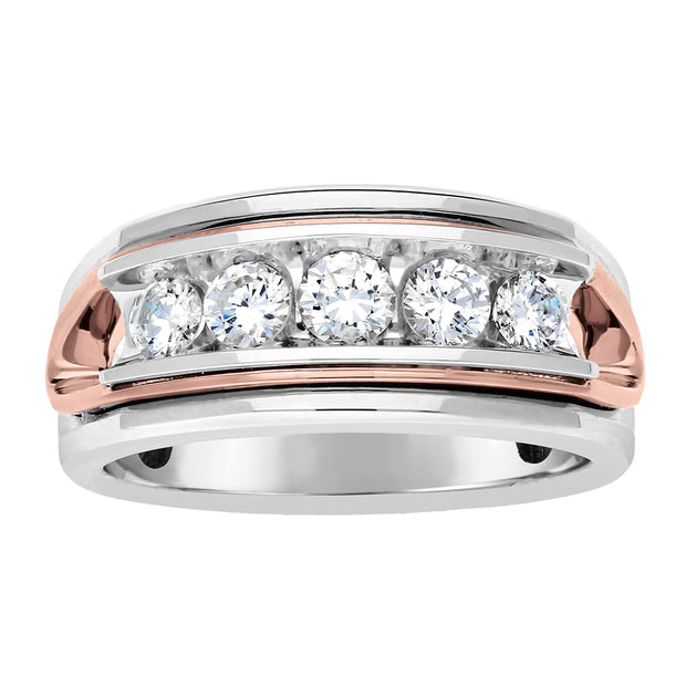 14K White Gold 1 ct tw Fashion Diamond Ring