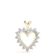 14K Yellow Gold 1 ct tw Fashion Diamond Pendant