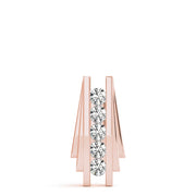 18K Rose Gold 1/2 ct tw Fashion Diamond Pendant