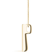14K Yellow Gold 1 ct tw Three Stone Diamond Pendant