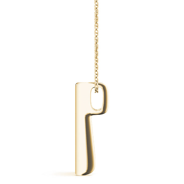 14K Yellow Gold 1 ct tw Three Stone Diamond Pendant