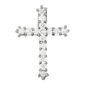 18K White Gold 1 ct tw Fashion Diamond Pendant