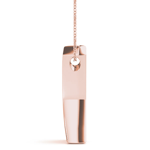 14K Rose Gold 1/2 ct tw Fashion Diamond Pendant