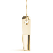 14K Yellow Gold 1/2 ct tw Fashion Diamond Pendant