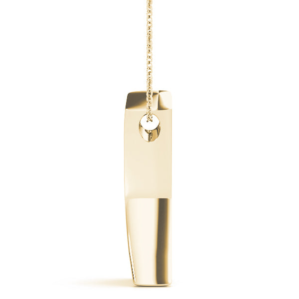 14K Yellow Gold 1/2 ct tw Fashion Diamond Pendant
