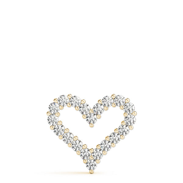 18K Yellow Gold 1 ct tw Fashion Diamond Pendant