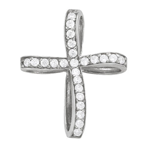 18K White Gold 1 ct tw Fashion Diamond Pendant