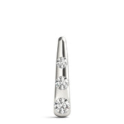 Three Stone Diamond Pendant