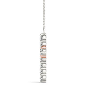 14K Rose Gold 1 ct tw Fashion Diamond Pendant