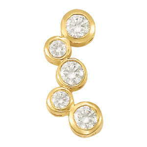 Platinum 1 ct tw Fashion Diamond Pendant