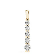 14K Yellow Gold 1/2 ct tw Fashion Diamond Pendant