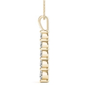 18K Yellow Gold 1/2 ct tw Fashion Diamond Pendant