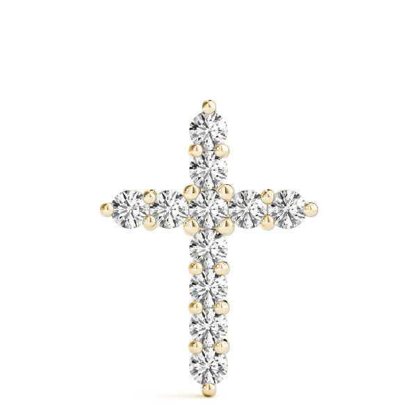 14K Yellow Gold 1 ct tw Fashion Diamond Pendant