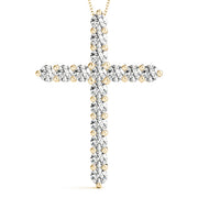 14K Yellow Gold 1 1/3 ct tw Fashion Diamond Pendant