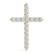 18K Yellow Gold 1 1/3 ct tw Fashion Diamond Pendant