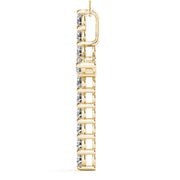 14K Yellow Gold 1 1/3 ct tw Fashion Diamond Pendant
