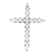 Platinum 1 1/3 ct tw Fashion Diamond Pendant