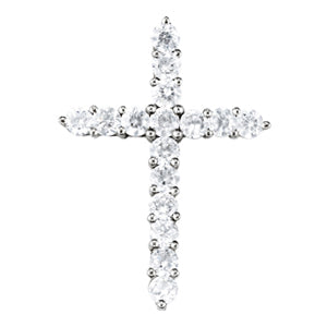 Platinum 1 1/3 ct tw Fashion Diamond Pendant