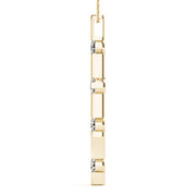 18K Yellow Gold 1 ct tw Fashion Diamond Pendant