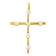 14K White Gold 1 ct tw Fashion Diamond Pendant
