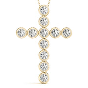14K Yellow Gold 1 ct tw Fashion Diamond Pendant
