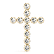 14K Yellow Gold 1 ct tw Fashion Diamond Pendant
