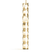18K Yellow Gold 1 ct tw Fashion Diamond Pendant