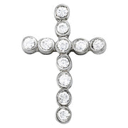18K White Gold 1 ct tw Fashion Diamond Pendant