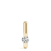 18K Yellow Gold 1/2 ct tw Solitaire Diamond Pendant