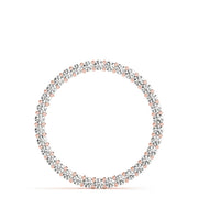 18K Rose Gold 1 ct tw Fashion Diamond Pendant