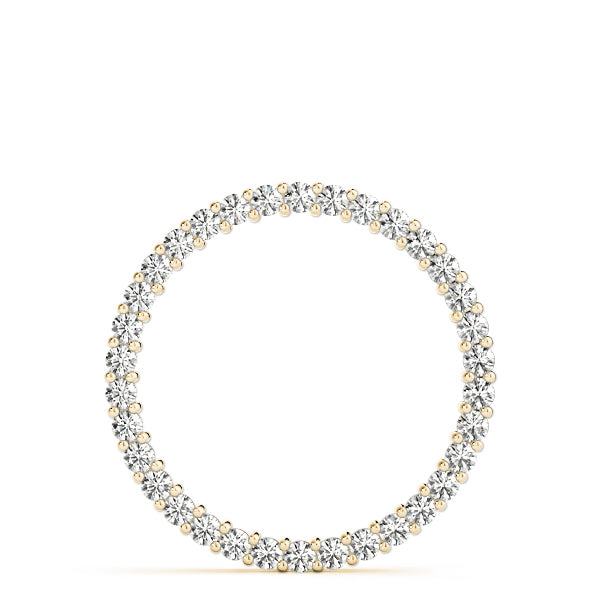 18K Yellow Gold 1 ct tw Fashion Diamond Pendant