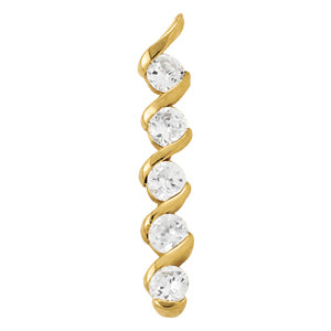 Platinum 1 ct tw Fashion Diamond Pendant