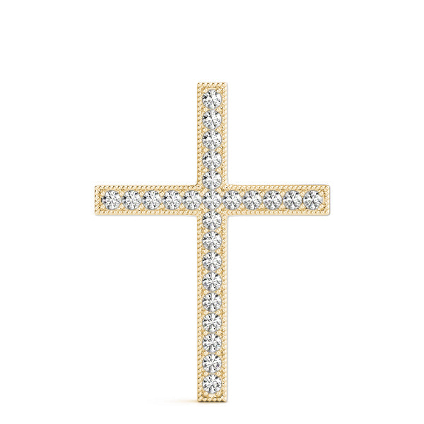 14K Yellow Gold 1/4 ct tw Fashion Diamond Pendant