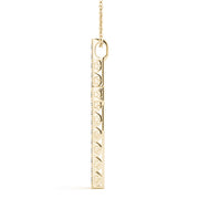 14K Yellow Gold 1/4 ct tw Fashion Diamond Pendant