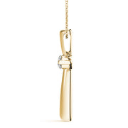 18K Yellow Gold 1/2 ct tw Fashion Diamond Pendant
