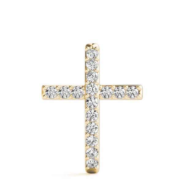 14K Yellow Gold 1/2 ct tw Fashion Diamond Pendant