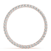 18K Rose Gold 1 ct tw Fashion Diamond Pendant