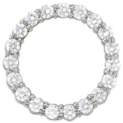 18K White Gold 1 ct tw Fashion Diamond Pendant