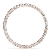 18K Rose Gold 1 ct tw Fashion Diamond Pendant