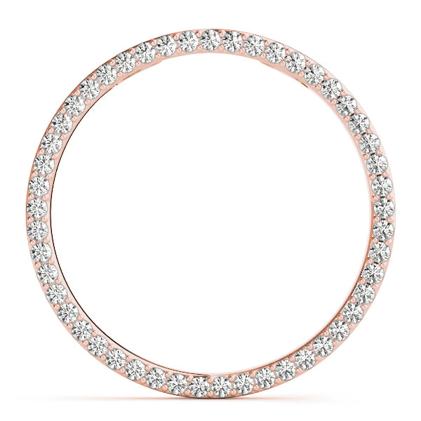 18K Rose Gold 1 ct tw Fashion Diamond Pendant