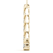 18K Yellow Gold 1 ct tw Fashion Diamond Pendant
