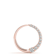 18K Rose Gold 1 ct tw Fashion Diamond Pendant