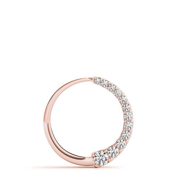 18K Rose Gold 1 ct tw Fashion Diamond Pendant