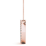 14K Rose Gold 1 ct tw Fashion Diamond Pendant