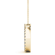 14K Yellow Gold 1 ct tw Fashion Diamond Pendant
