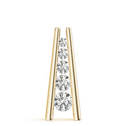 18K Yellow Gold 1 ct tw Fashion Diamond Pendant