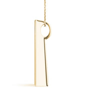 18K Yellow Gold 1 ct tw Fashion Diamond Pendant