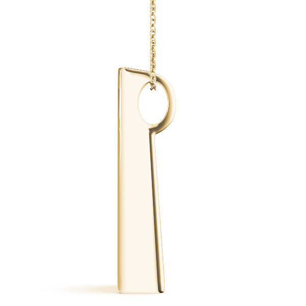 18K Yellow Gold 1 ct tw Fashion Diamond Pendant